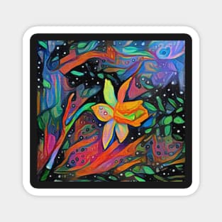 Magic Garden Daffodil Magnet