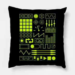 Synth Controls Pillow