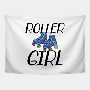 Roller Girl - Roller skating Tapestry