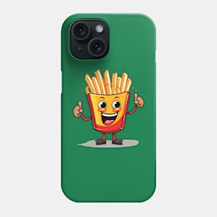 Cute French Fries T-Shirt Phone Case