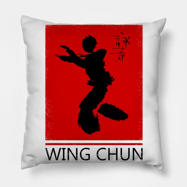 Wing Chun Pillow by Nikokosmos