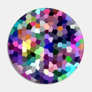 Colorful Mosaic Pin