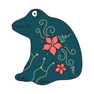 Floral Frog T-Shirt