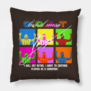 Messi Pop Art Style Pillow