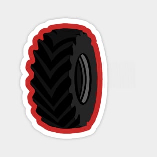 black big wheel Magnet