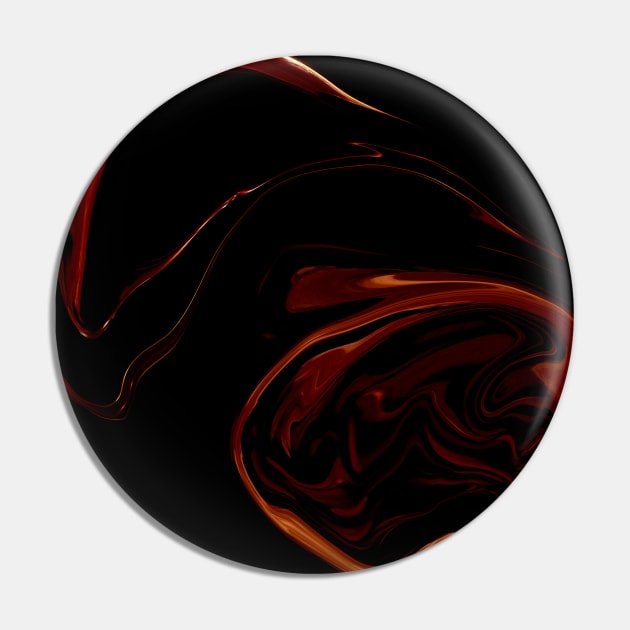 Pinot Noir - Digital Liquid Paint Swirls Pin by GenAumonier