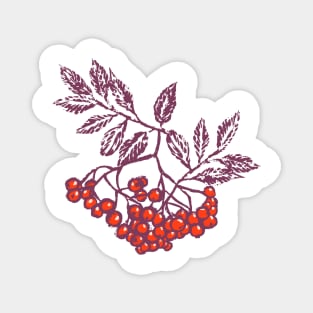 Rowanberries Fall Magnet