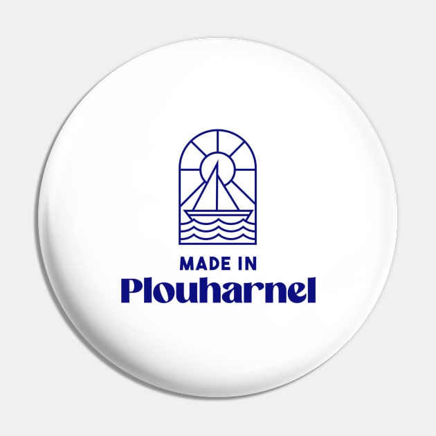 Made in Plouharnel - Brittany Morbihan 56 BZH Sea Pin by Tanguy44