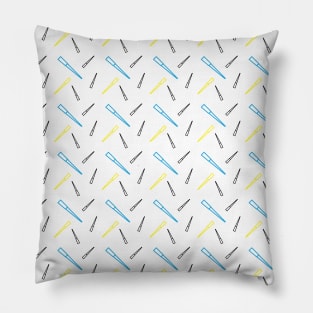 Pipette Tip Pattern Pillow