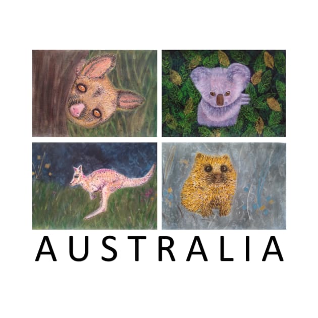 Animals of Australia by Daranem