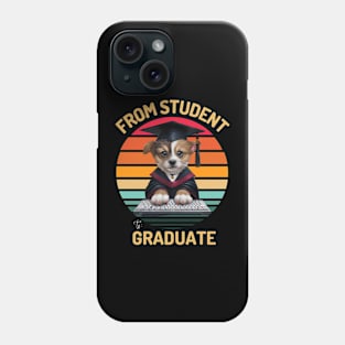 From Student to Graduate - Celebratory Graduation Tee Phone Case