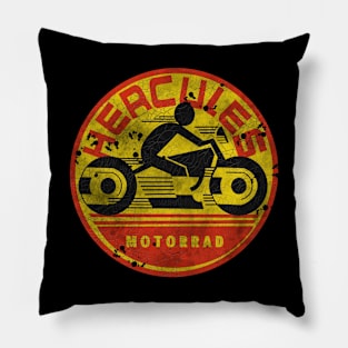 Vintage_Hercules_Motorcycle_Company Pillow