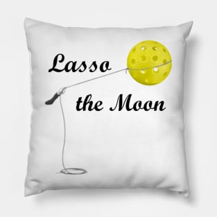 Pickleball Lasso the Moon Design Pillow