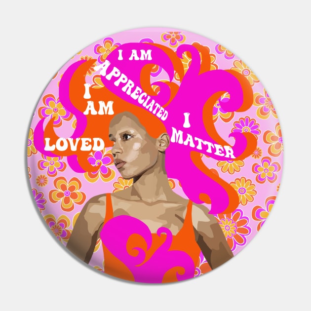 I am Loved Pin by Lynndarakos