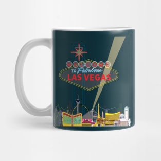 Las Vegas Welcome Sign Coffee Mug by Gravityx9