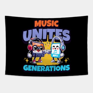 Music Unites Generations Tapestry