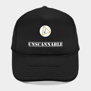 Amazon Unscannable Andon Sticker White Hat