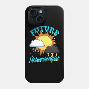 Cute & Funny Future Meteorologist Tornado Storm Phone Case