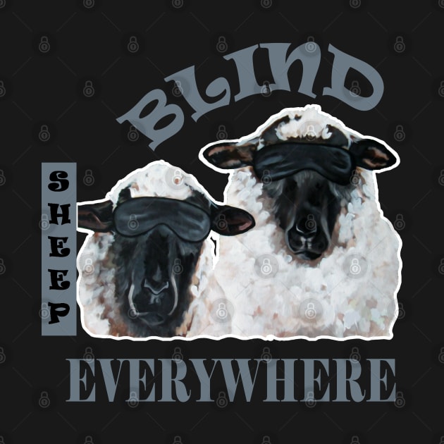 Blind Sheep Everywhere Stand For Freedom Don't Comply by DesignFunk