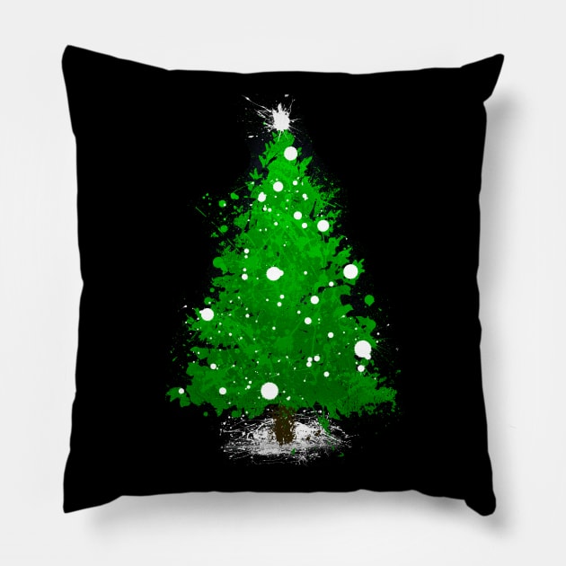 Christmas Tree Pillow by JonathonSummers