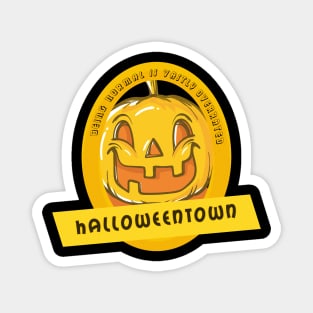 halloween town Magnet