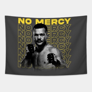 no mercy yan Tapestry