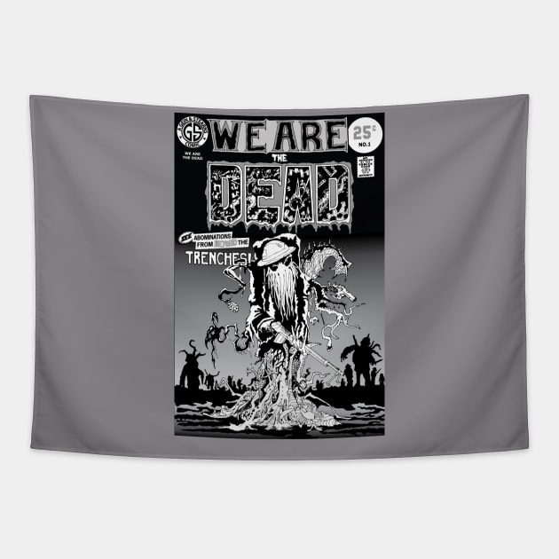 We Are The Dead Alternate Issue 1 Cover Tapestry by WeAreTheDeadComic1917