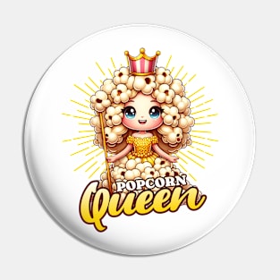 Popcorn Queen Pin