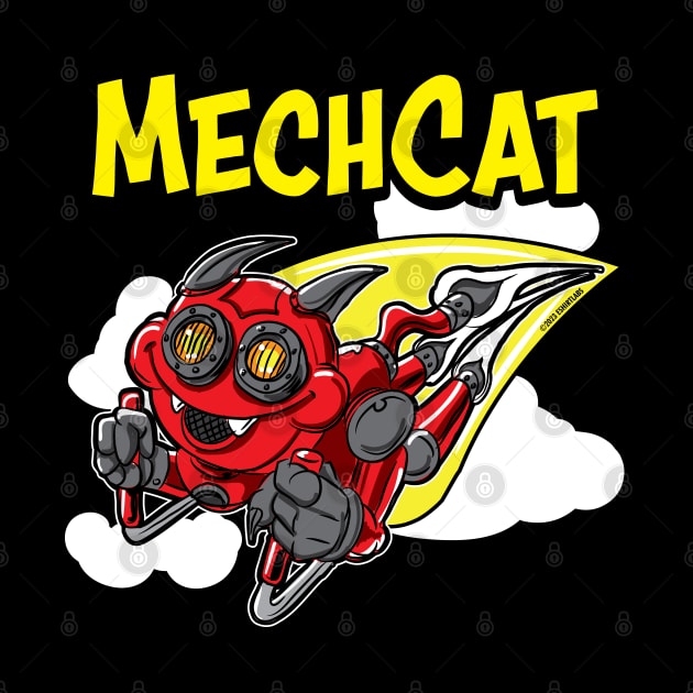 Mech Cat by eShirtLabs