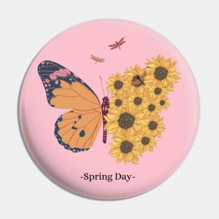 Spring Day Pin