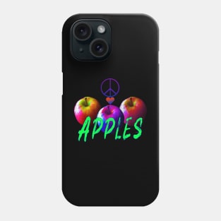 Peace Love Apples Phone Case