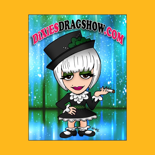 Dixies Drag Show Promo Tee by quirkle5