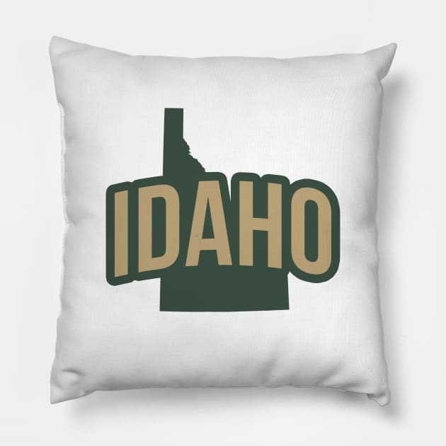 Idaho State Pillow by Novel_Designs