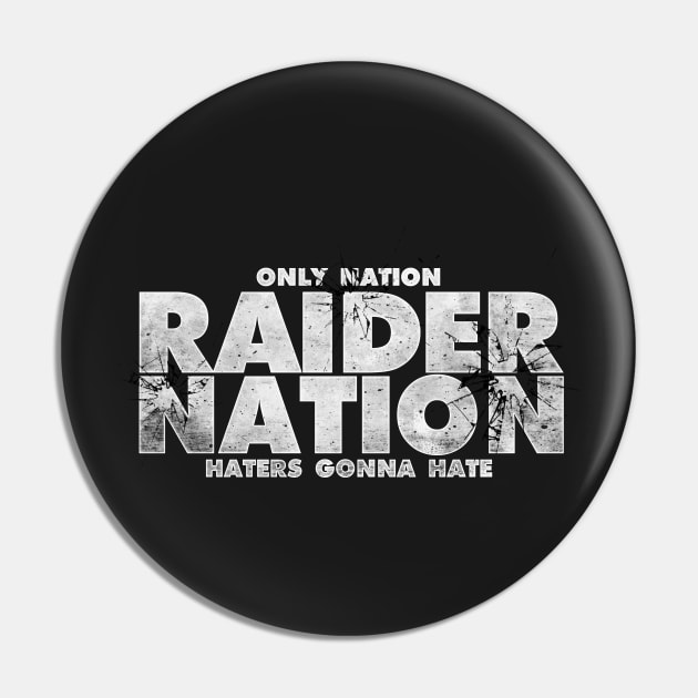 Only Nation Raider Nation Pin by MAG