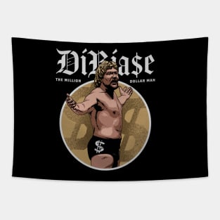 Ted DiBiase Million Dollar Man Pose Tapestry