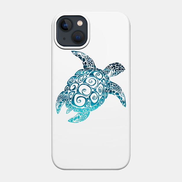 sea turtle , best gift for sea lover men women - Sea Turtle - Phone Case