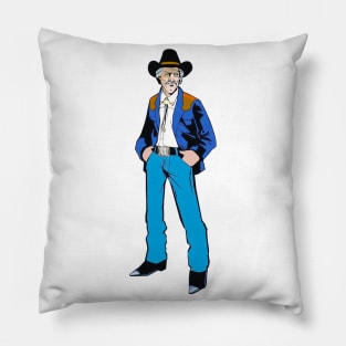 cowboy 60s Pillow