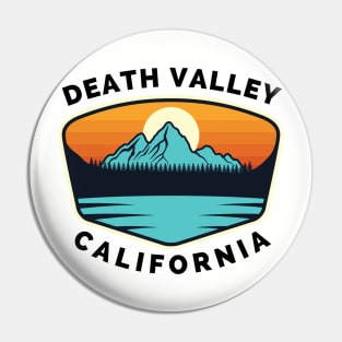 Death Valley Ski Snowboard Mountain California Death - Death Valley California - Travel Pin