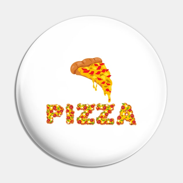 Cheese Pizza Day Pin by HobbyAndArt