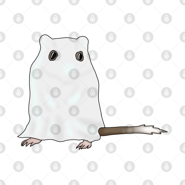 Gerboo (cute gerbil ghost) by Becky-Marie