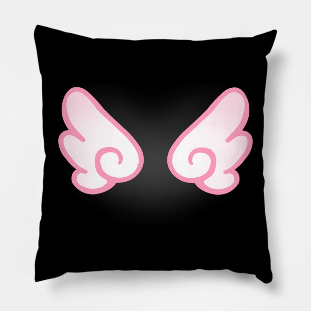 Chibi Wings Pillow by FennecFox