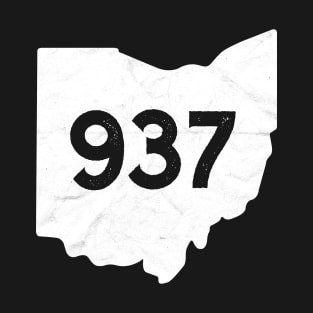 937 Dayton Ohio Outline T-Shirt
