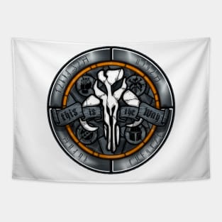 Code of Honor (Steel) Tapestry