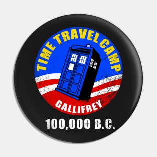 Time Travel Camp Pin