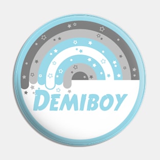 Rainbow Orb [demiboy] Pin