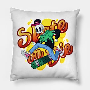 Skate or Die Pillow