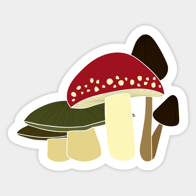 mushroom - Tik Tok - Sticker | TeePublic