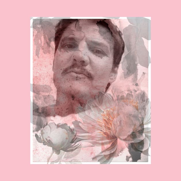 Pedro Pascal pink mist by ZelleDa