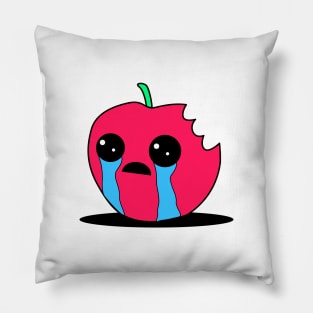 Crying apple Pillow