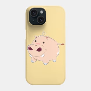 Happy Cartoon Baby Hippo Phone Case